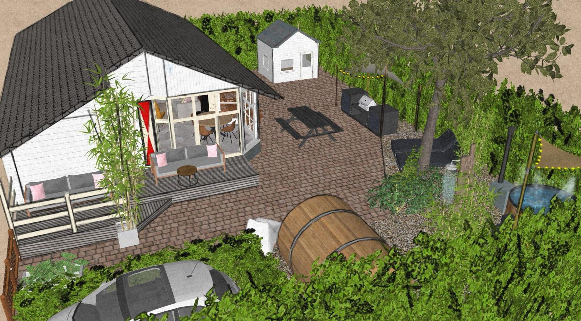 Het Verwende Nest Lodge, Wellness Lodge, Hottub & Sauna Voorthuizen Εξωτερικό φωτογραφία